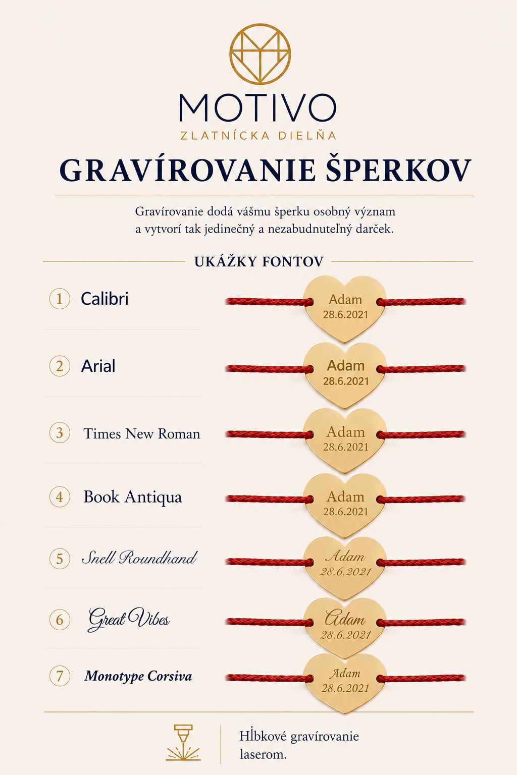 Šnúrkový náramok Srdce – Obrázok 4
