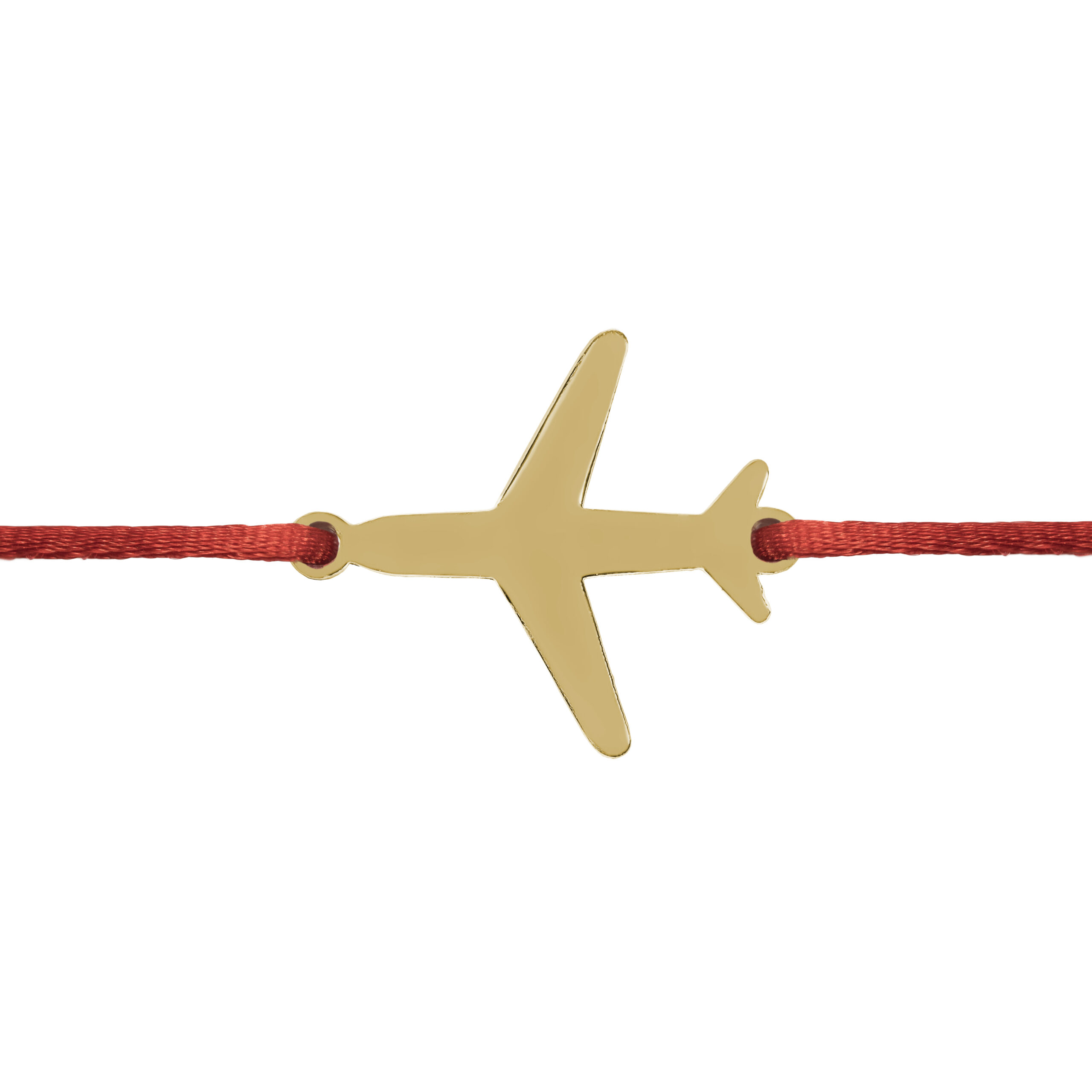 Šnúrkový náramok Lietadlo