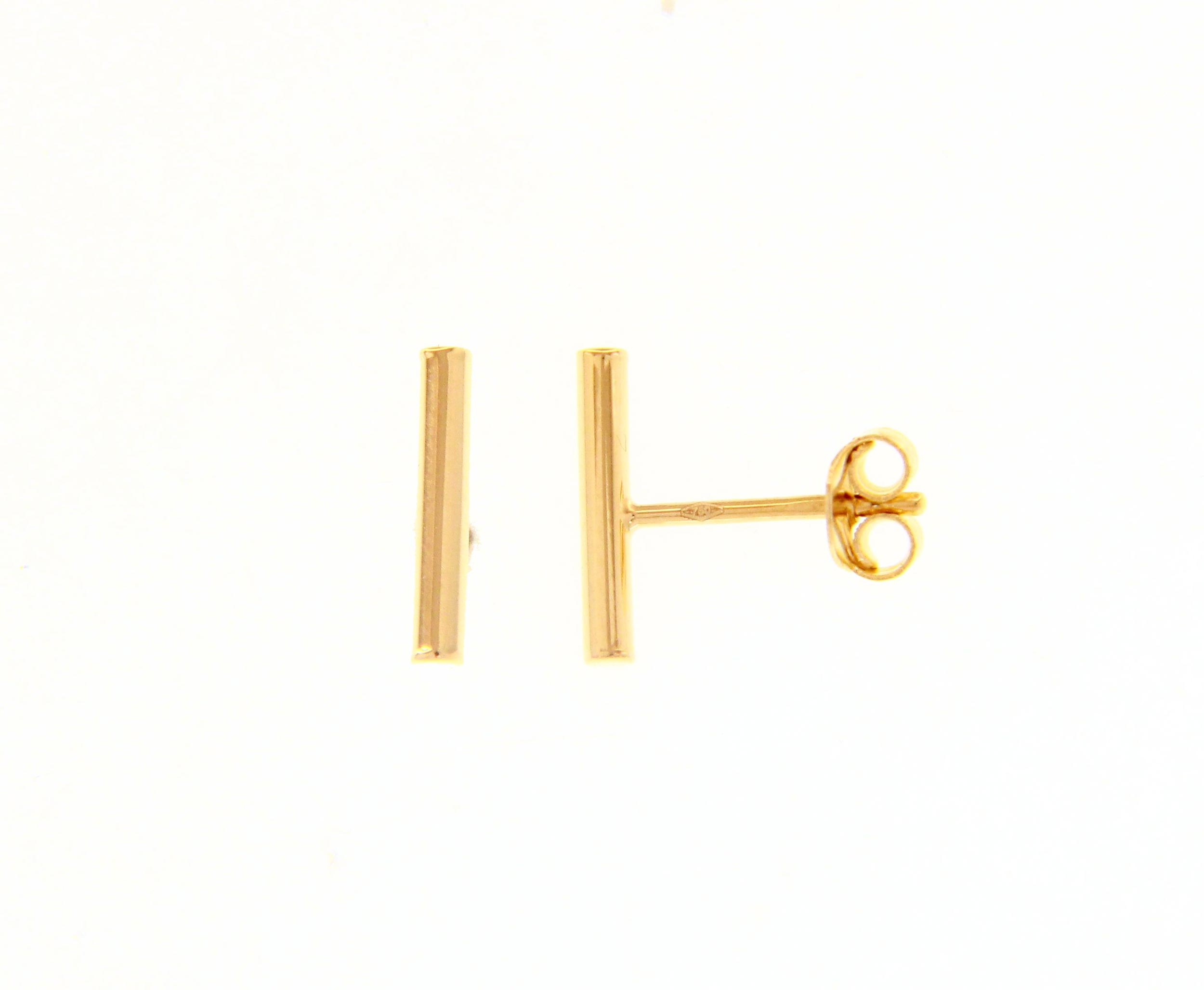 Náušnice Paličky 18kt zlato