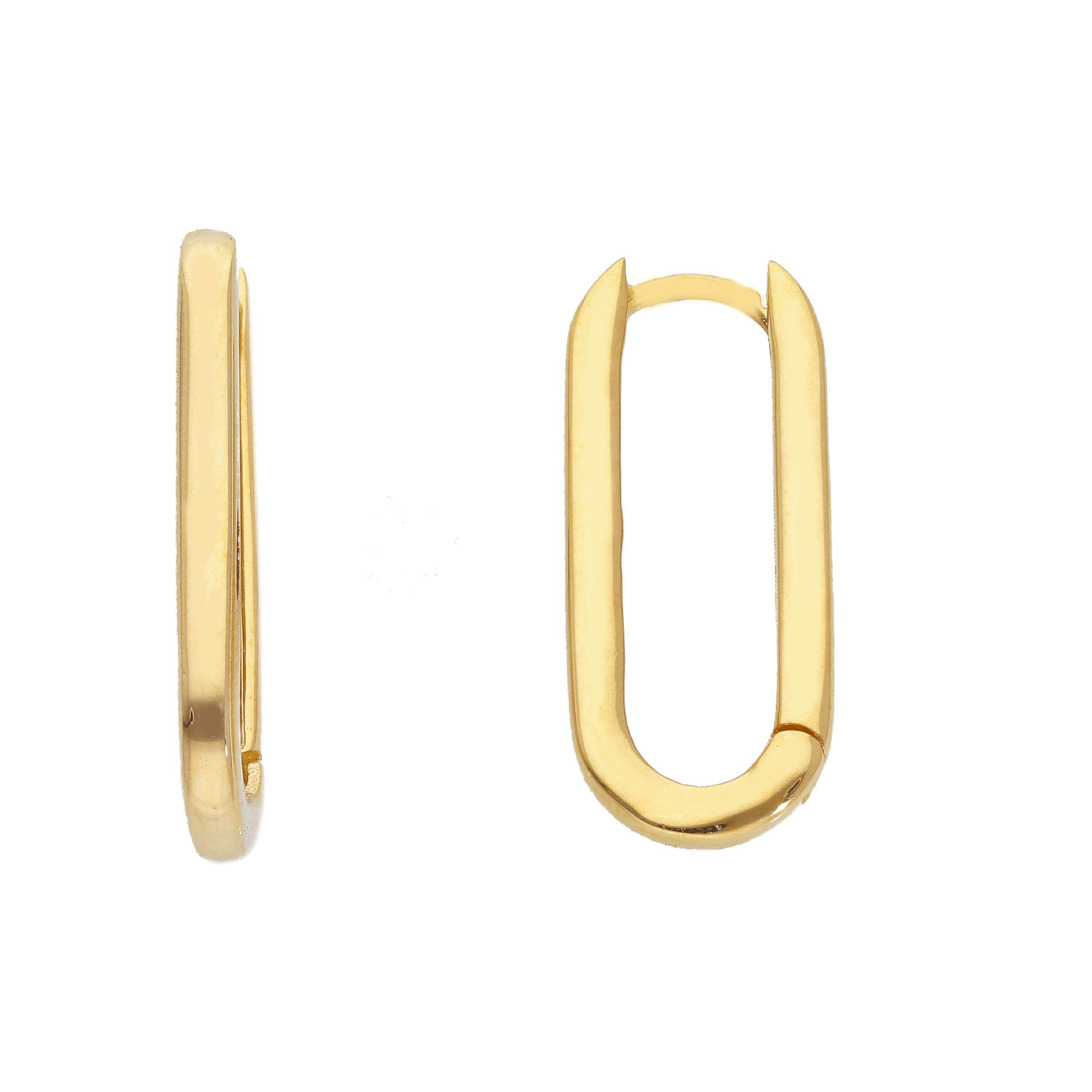 Náušnice Range 14kt žlté zlato