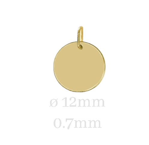 Medailón Thick 12mm