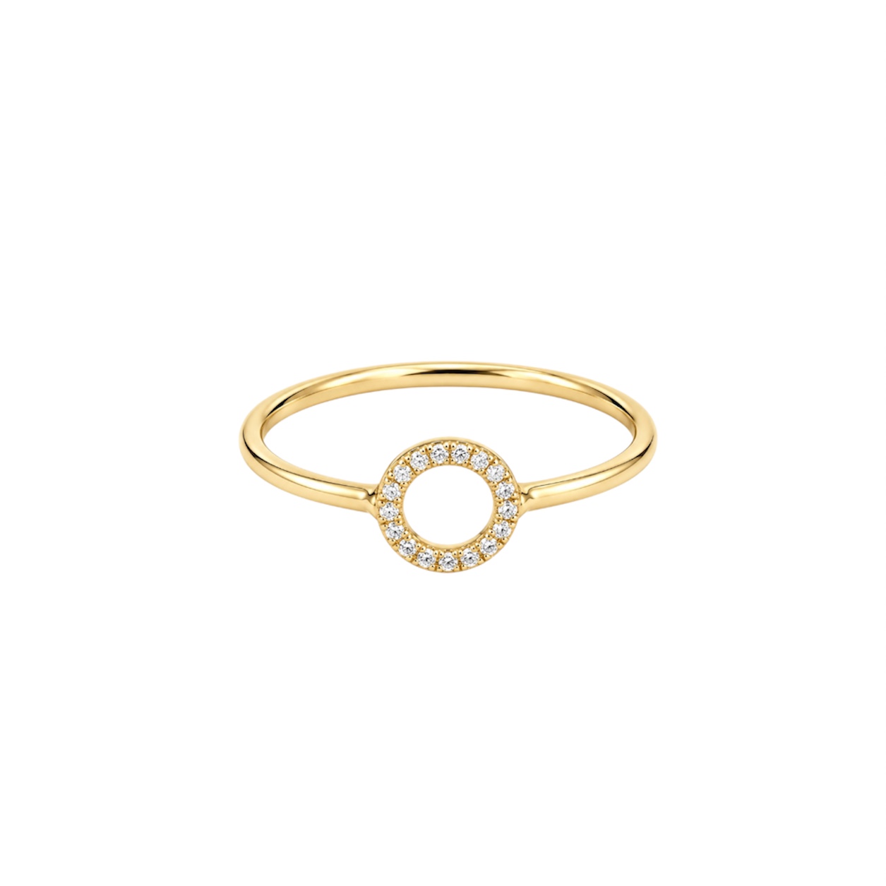 Prsteň Diamond Circle
