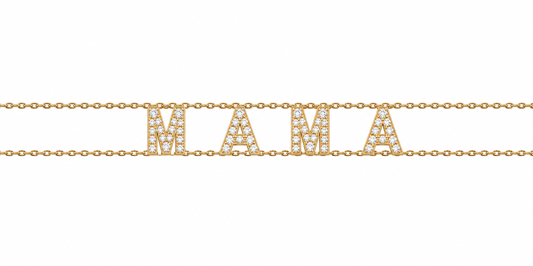 Náramok MAMA diamanty