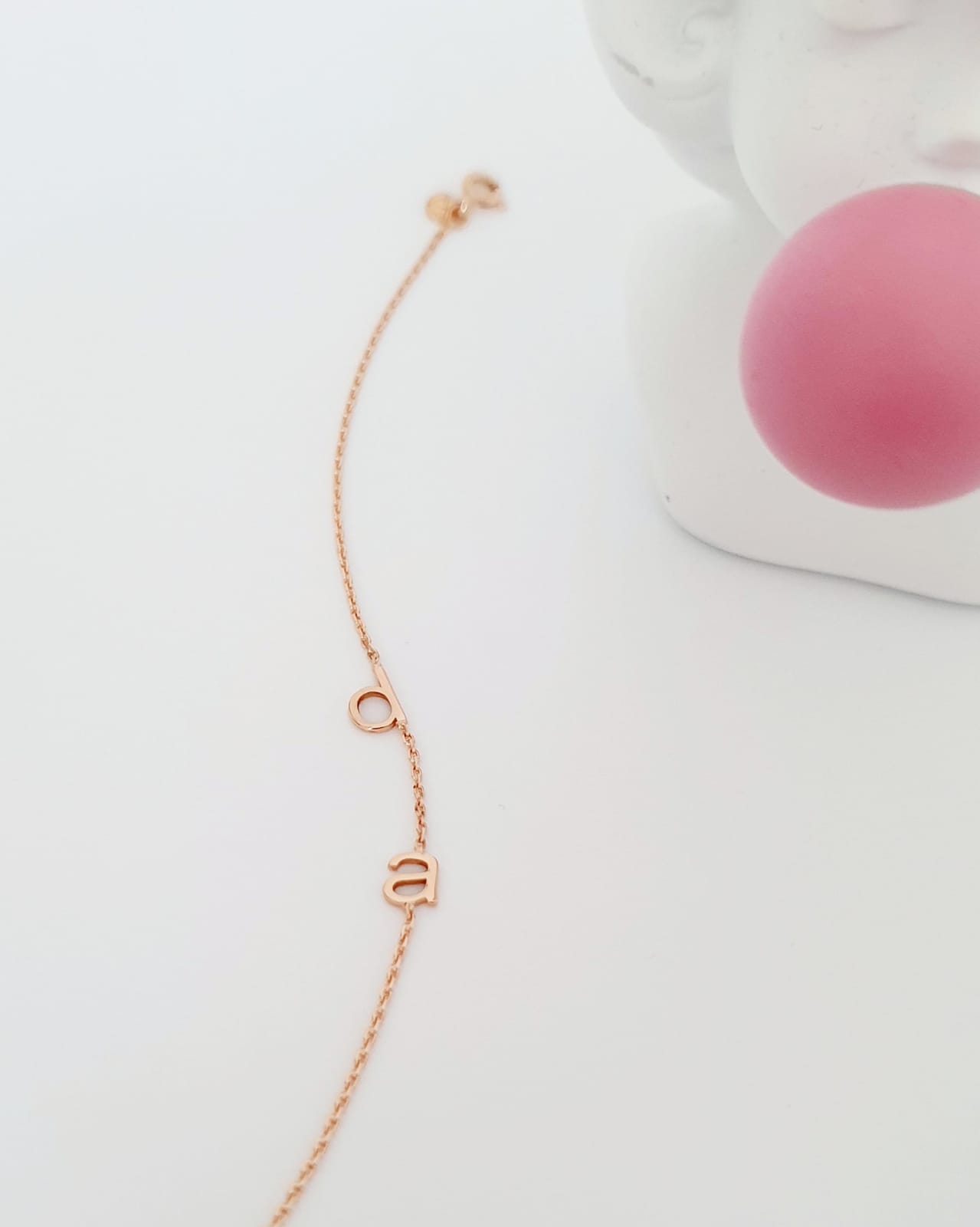 Retiazkový náramok Písmenko