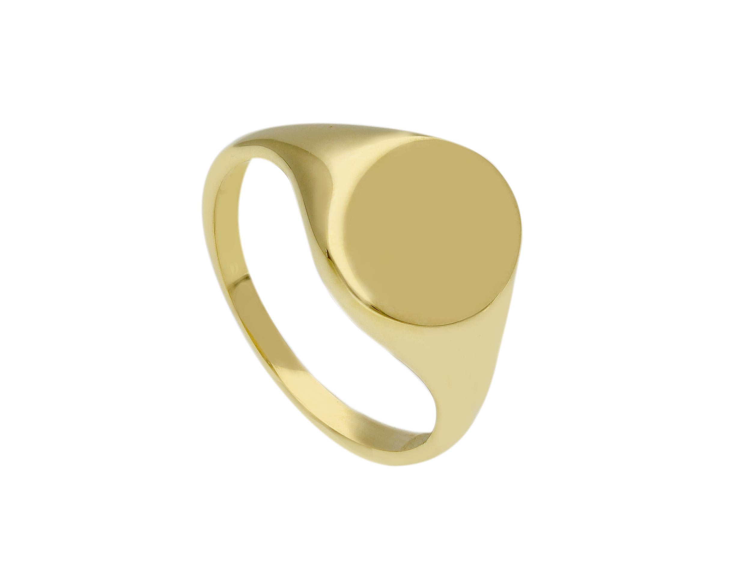 Pečatný prsteň 14kt žlté zlato