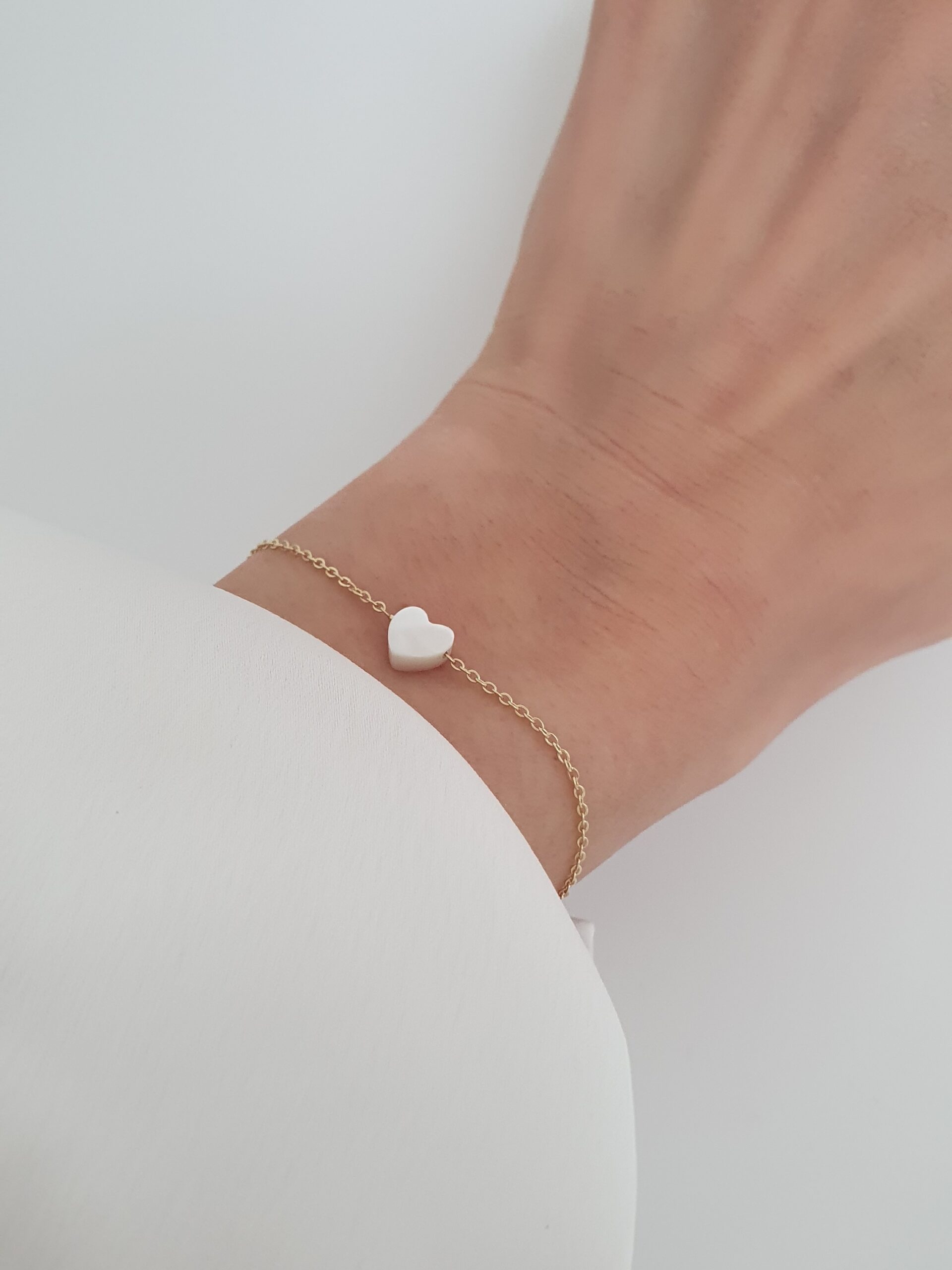 Retiazkový náramok Natural Boho Heart – Obrázok 6
