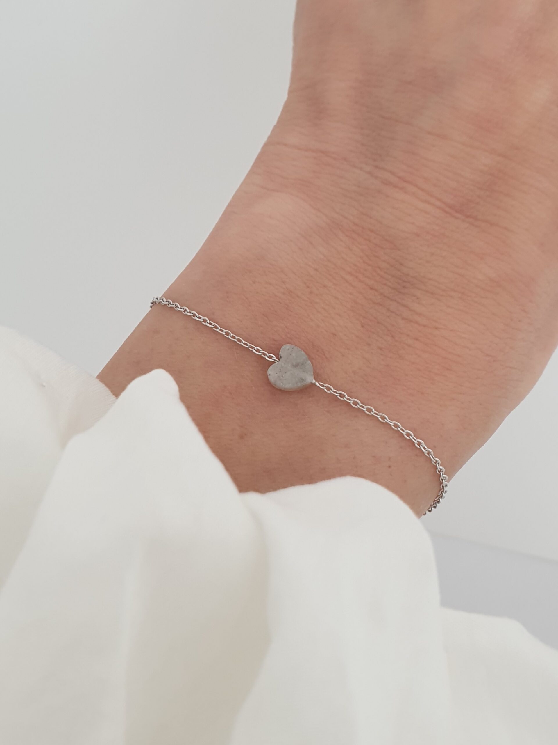 Retiazkový náramok Natural Boho Heart – Obrázok 5