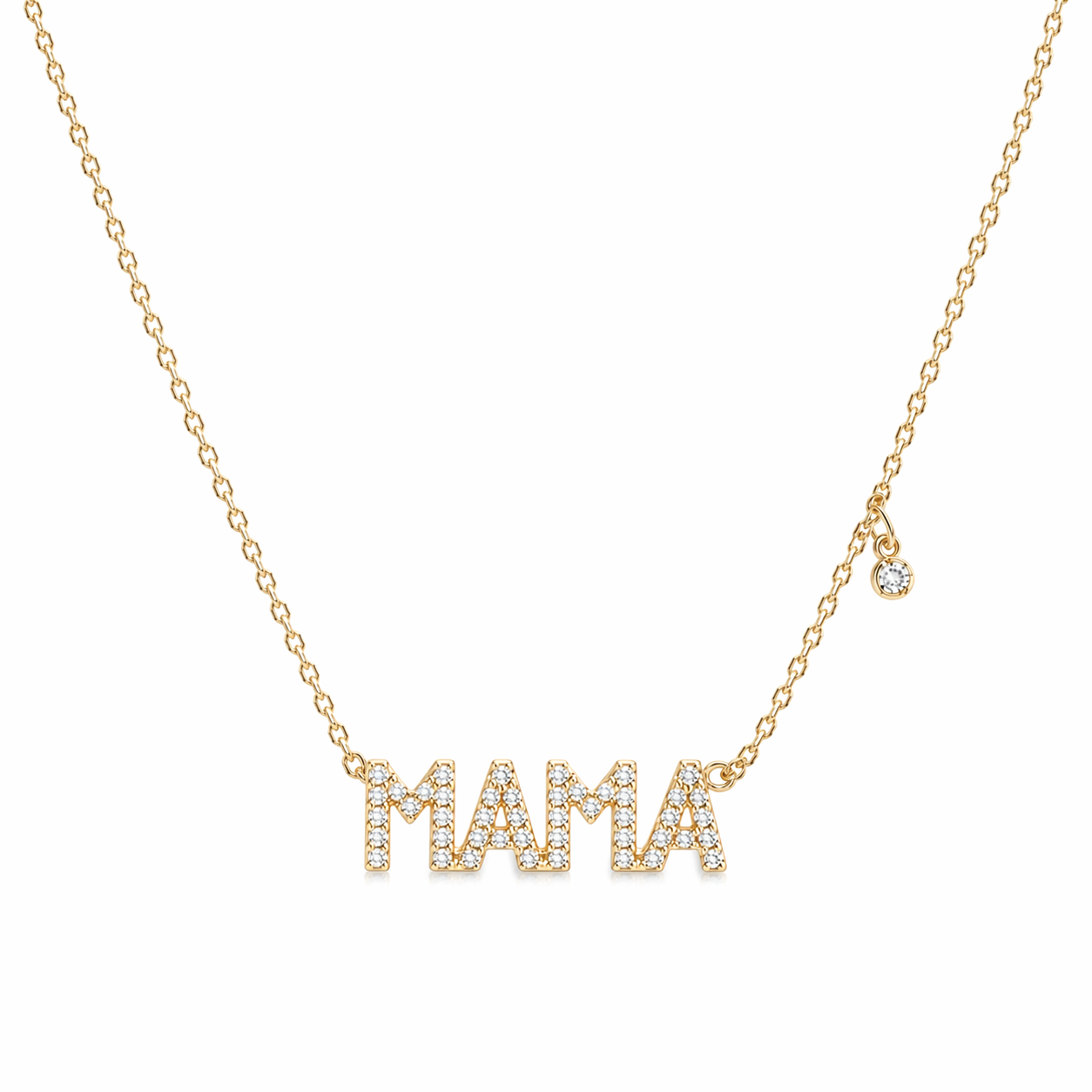 Náhrdelník MAMA s prírodnými diamantami