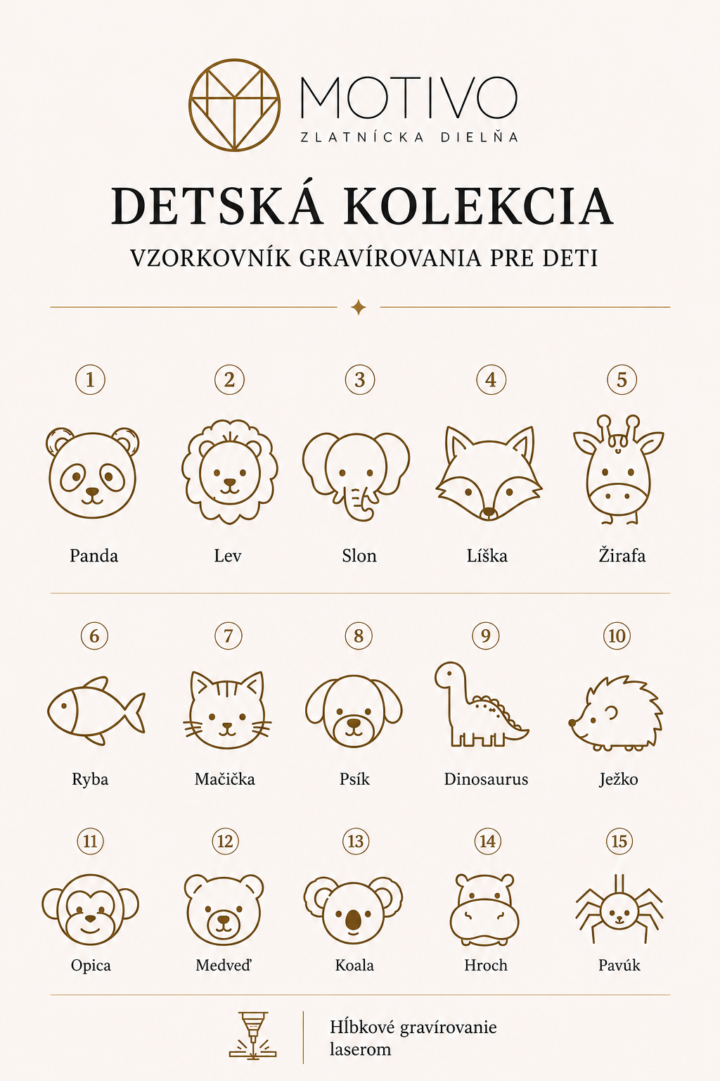 Šnúrkový náramok s detským motívom Zvieratko podľa želania – Obrázok 3